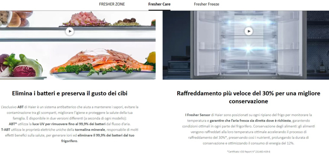 Funzione fresher care